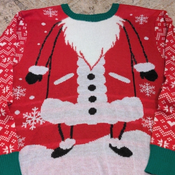 Santa Claus holiday sweater - Picture 3 of 6